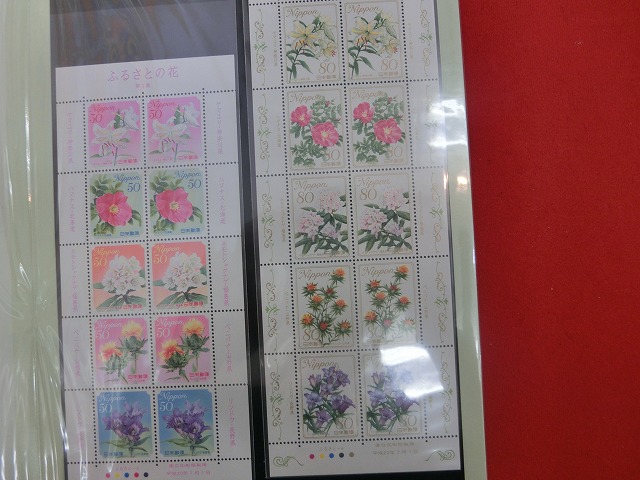 2008　ふるさとの花  シリーズ切手  第1集