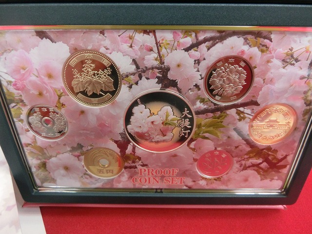 2018　桜の通り抜け   大提灯  プルーフ貨幣セット  造幣局発行