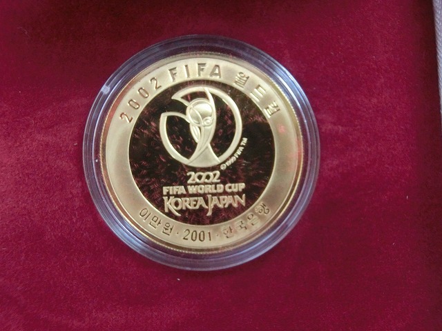FIFAワールドカップ  2002年  日韓共催記念 20,000ウォン 金貨