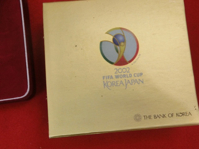 FIFAワールドカップ  2002年  日韓共催記念 20,000ウォン 金貨