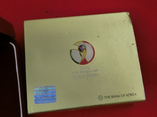 FIFAワールドカップ  2002年  日韓共催記念 30,000ウォン 金貨