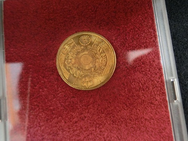 旧2円金貨　近代金貨　古銭