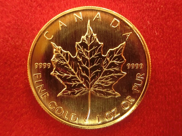 メイプルリーフ金貨　1oz　1993　管理番号019　