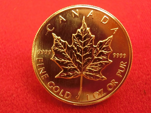 メイプルリーフ金貨　1oz　1993　管理番号020
