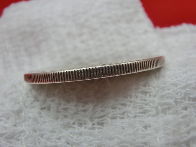 新1円銀貨  明治13年  円銀  大型  古銭  NO-1004