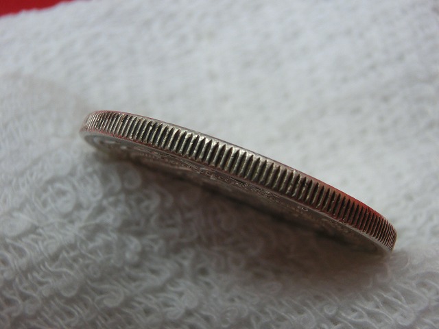 新1円銀貨  明治28年  円銀  小型  古銭  NO-1019