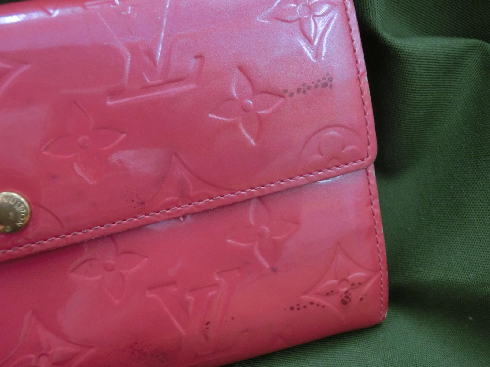 ルイ・ヴィトン   モノグラム ヴェルニ ルージュグルナディーヌ 赤 ピンク