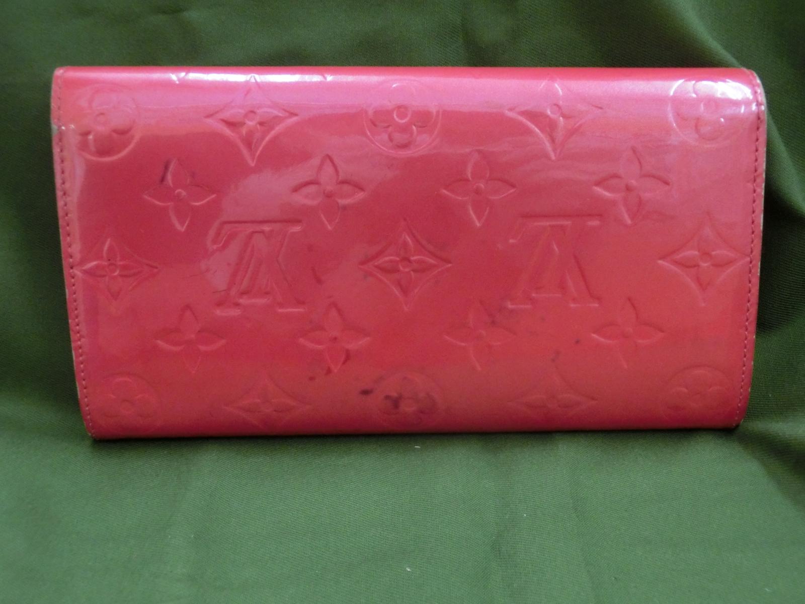 ルイ・ヴィトン   モノグラム ヴェルニ ルージュグルナディーヌ 赤 ピンク