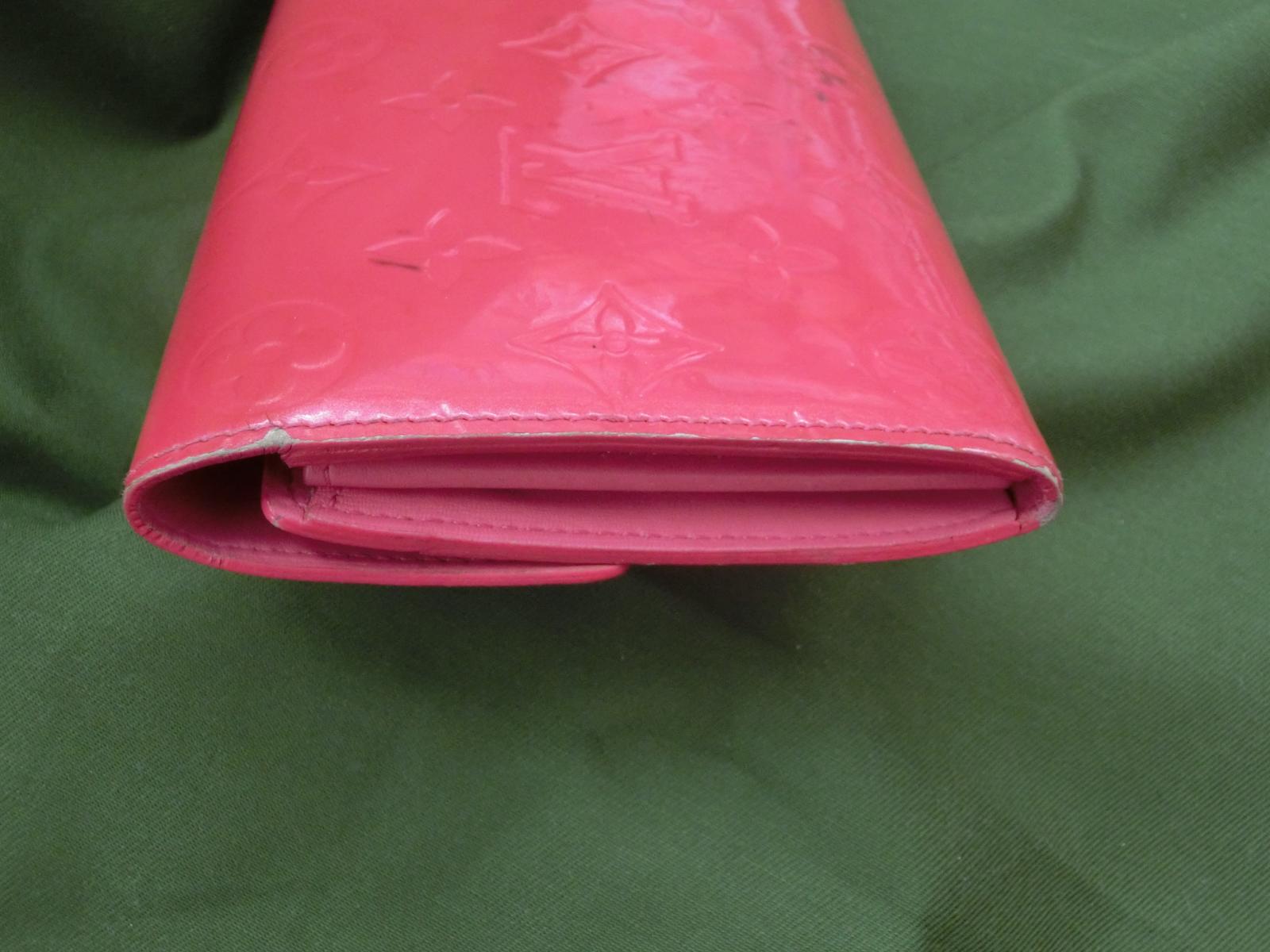 ルイ・ヴィトン   モノグラム ヴェルニ ルージュグルナディーヌ 赤 ピンク