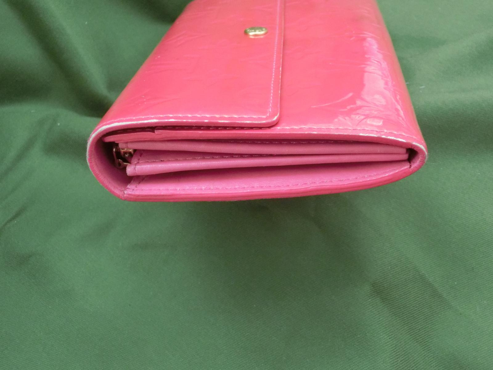 ルイ・ヴィトン   モノグラム ヴェルニ ルージュグルナディーヌ 赤 ピンク