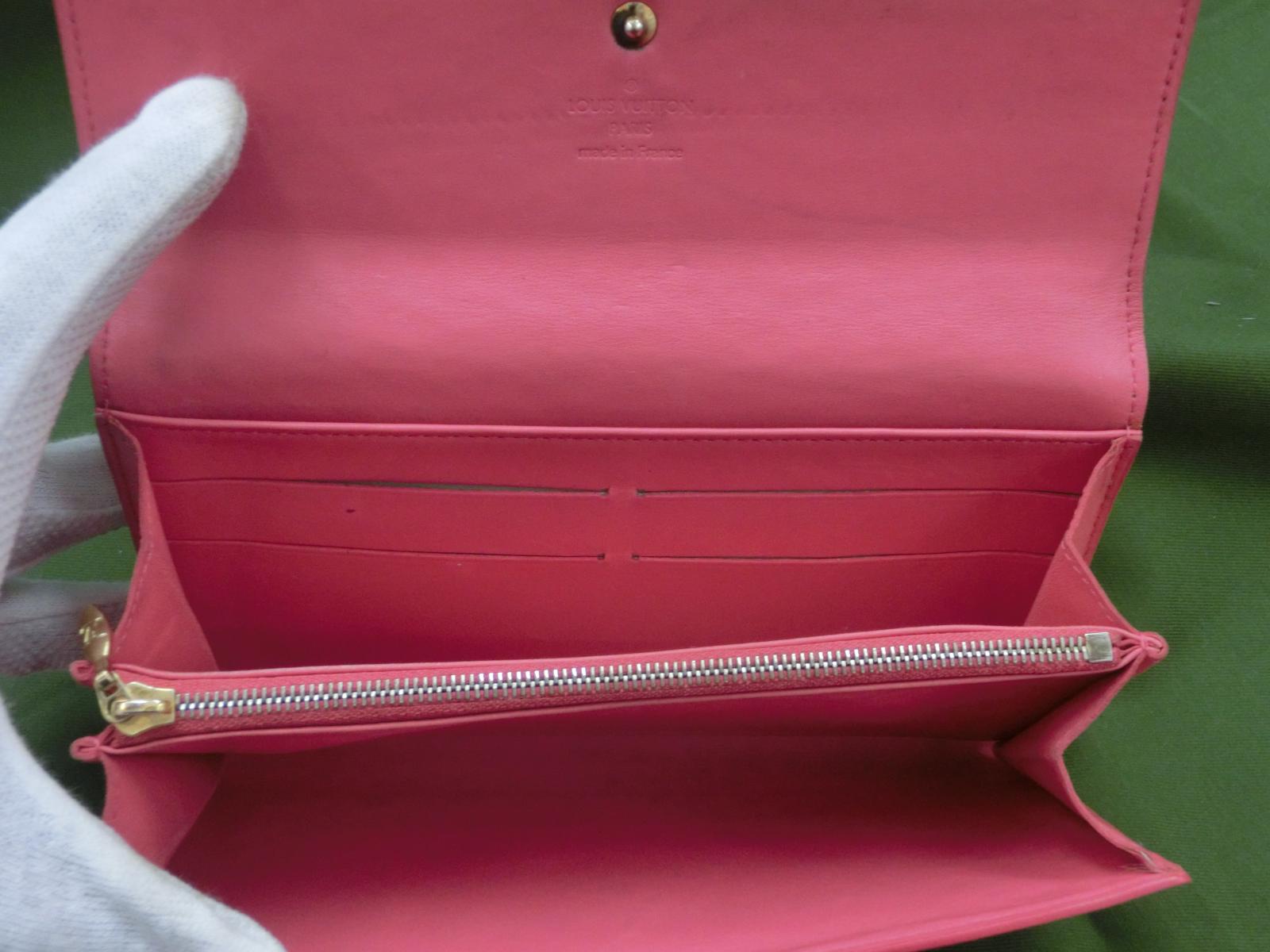 ルイ・ヴィトン   モノグラム ヴェルニ ルージュグルナディーヌ 赤 ピンク