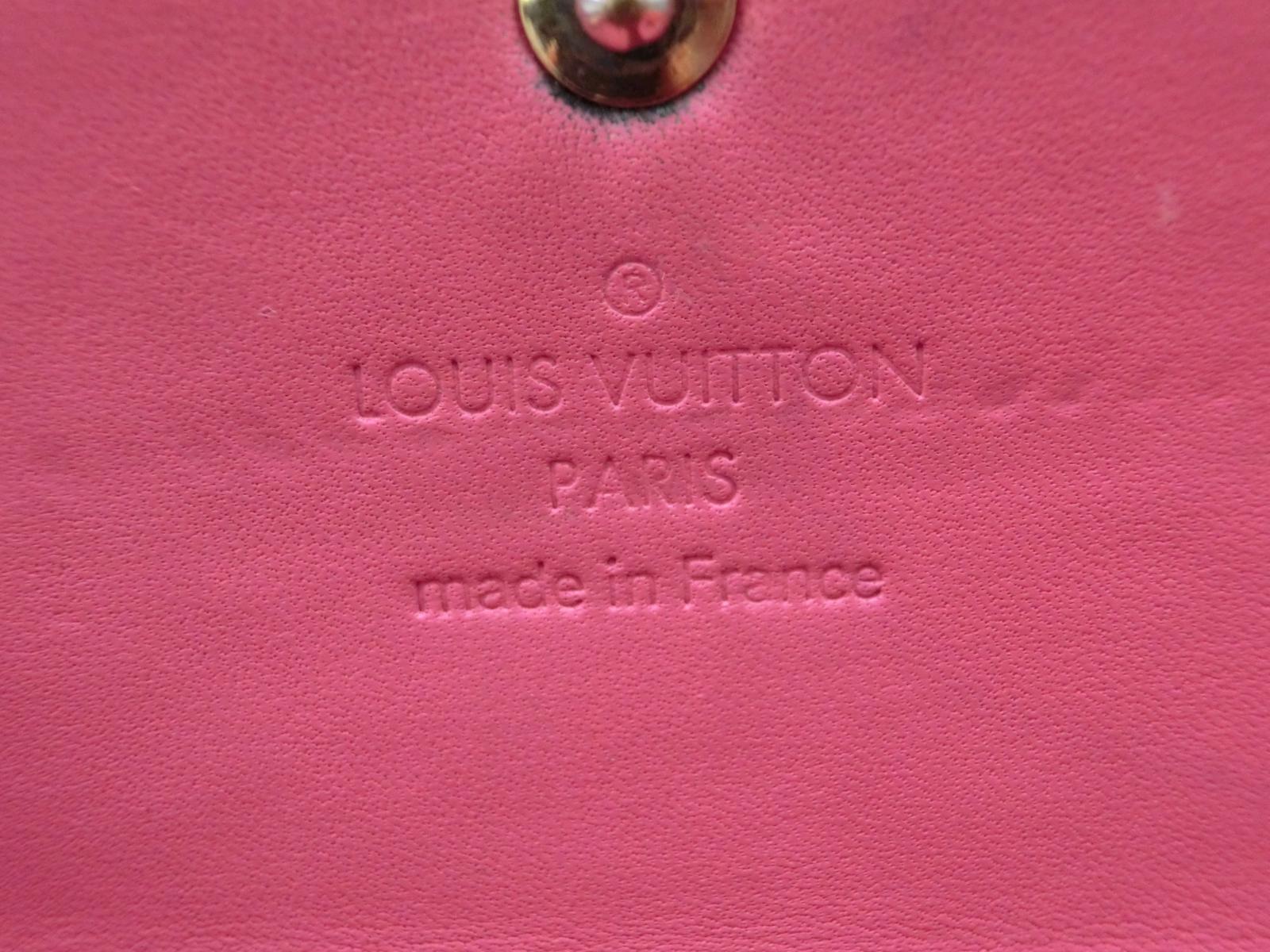 ルイ・ヴィトン   モノグラム ヴェルニ ルージュグルナディーヌ 赤 ピンク