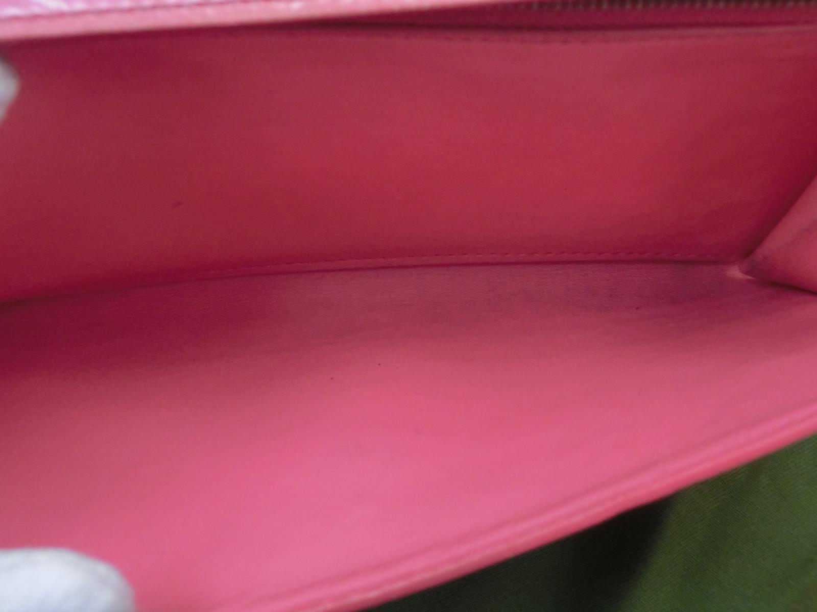 ルイ・ヴィトン   モノグラム ヴェルニ ルージュグルナディーヌ 赤 ピンク