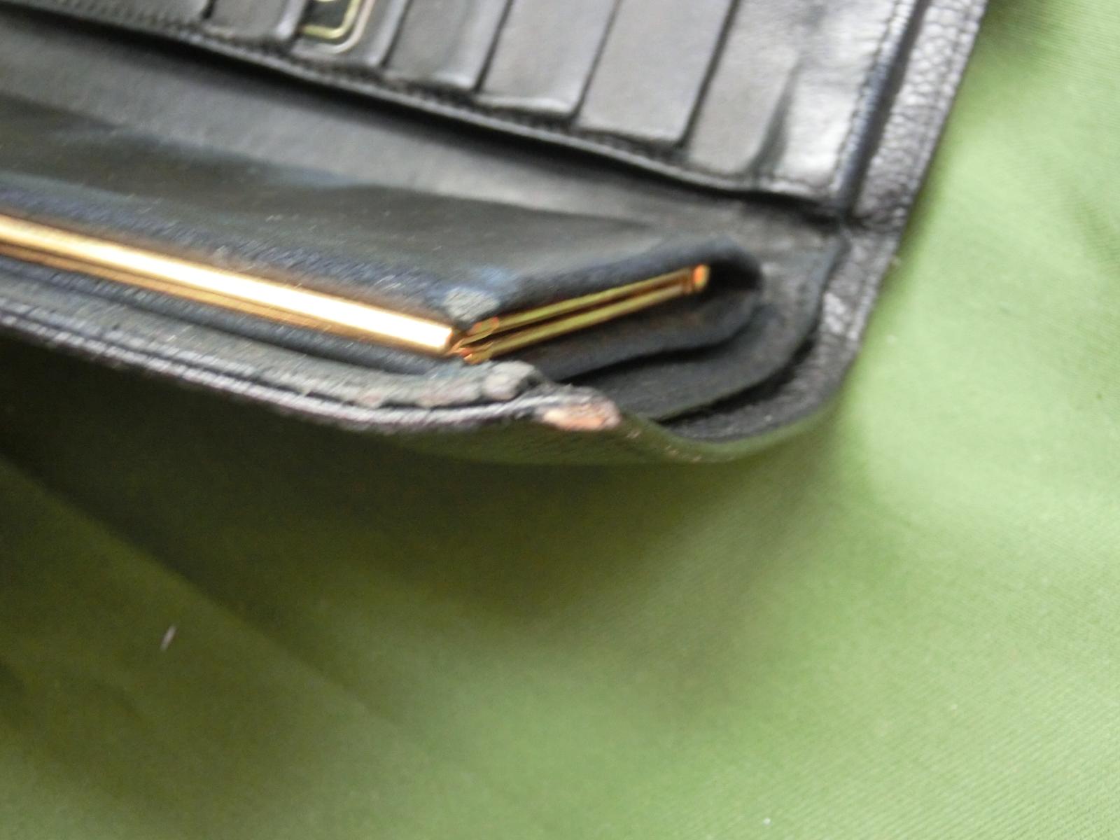 シャネル　長財布 がま口　ココマーク　黒