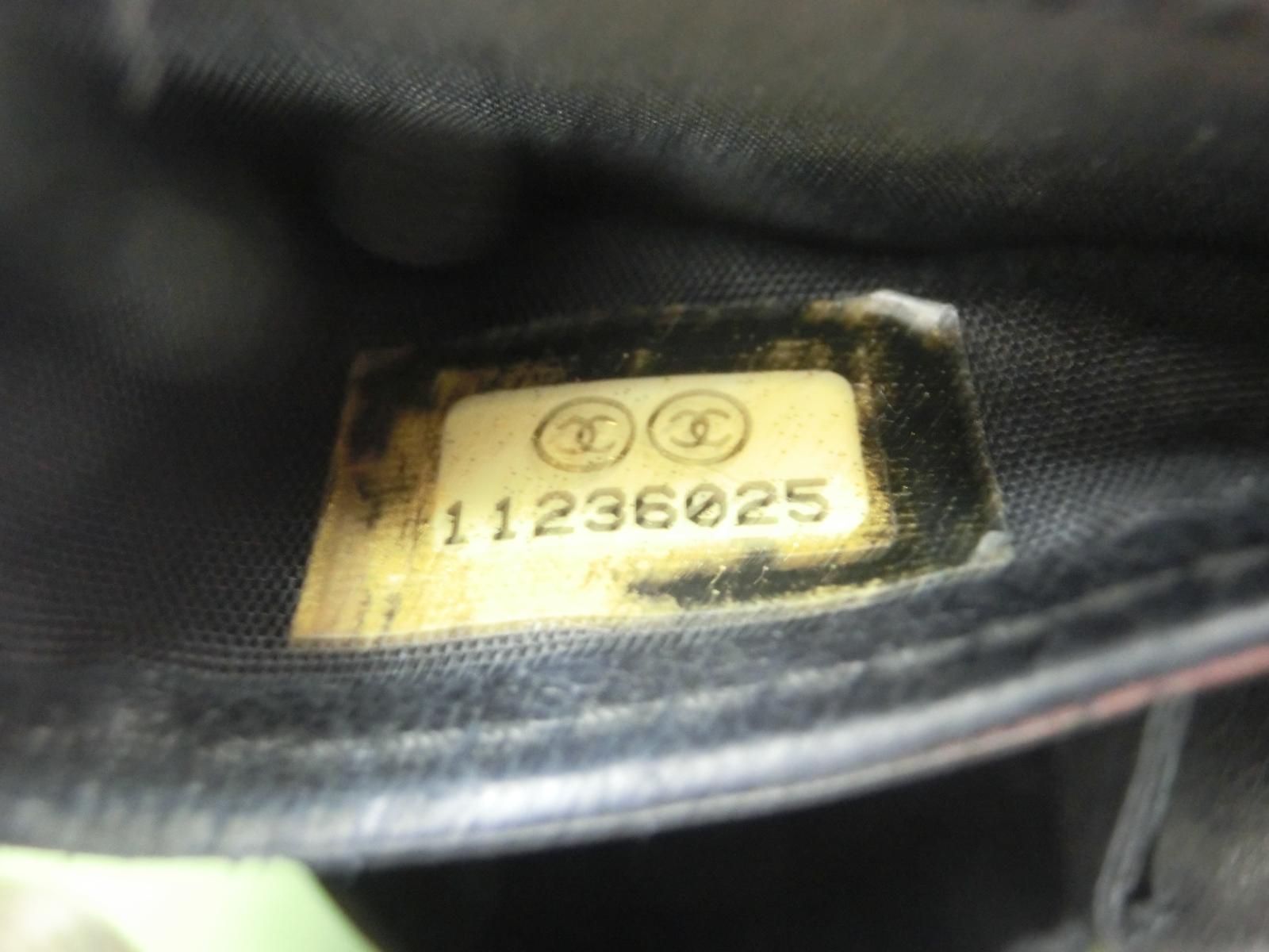 シャネル　長財布 がま口　ココマーク　黒