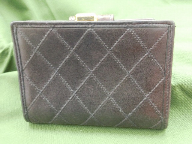 シャネル  財布  がま口  ココマーク  ビロコーレ