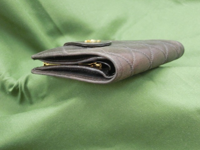 シャネル  財布  がま口  ココマーク  ビロコーレ