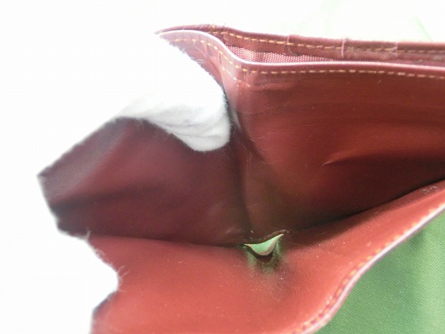 中古  カルティエ Cartier 小銭入れ付 二つ折り財布 マスト ドゥ カルティエ