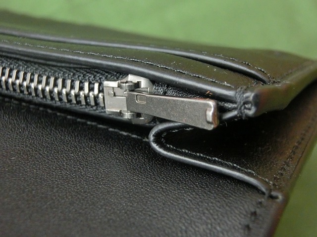 未使用  コーチ 二折長財布 レザー ブラック