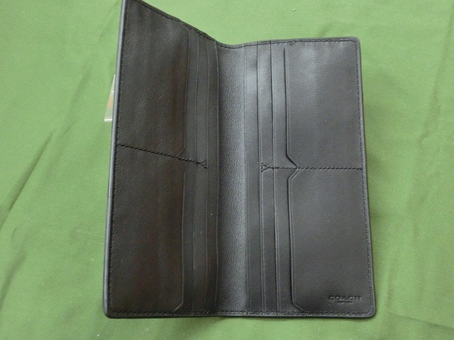 未使用品  コーチ 札入れ　長財布　シグネチャー
