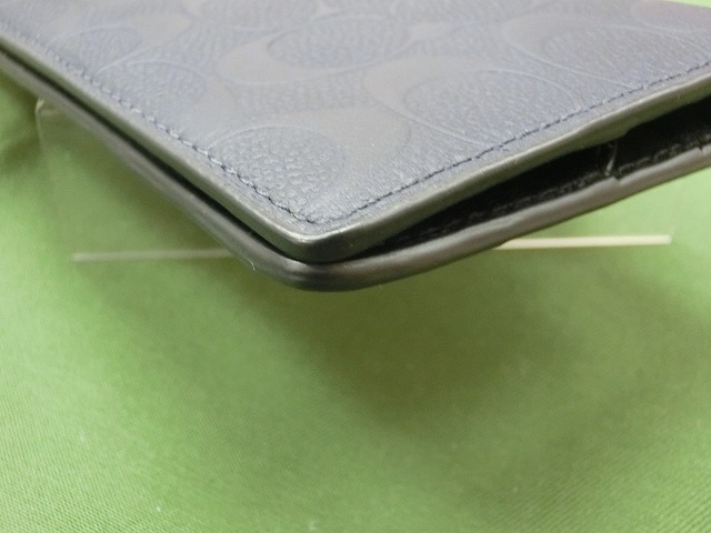 未使用品  コーチ 札入れ　長財布　シグネチャー