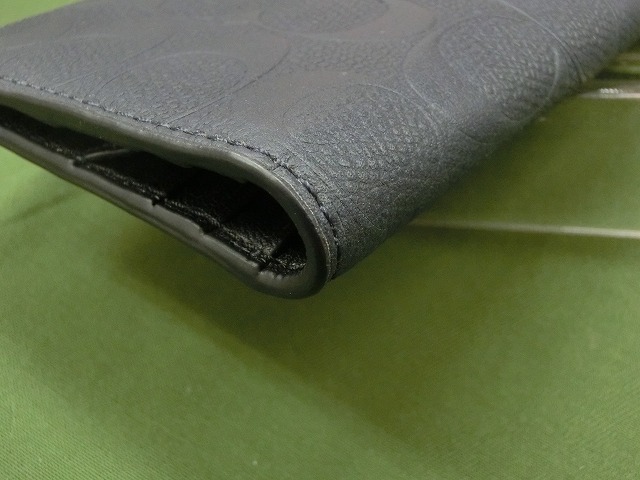 未使用品  コーチ 札入れ　長財布　シグネチャー