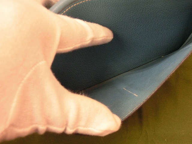 エルメス ドゴン  GM ゴールド金具 ブルー