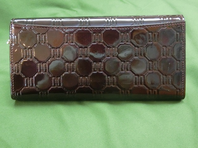 【未使用】ダックス  エナメル  長財布