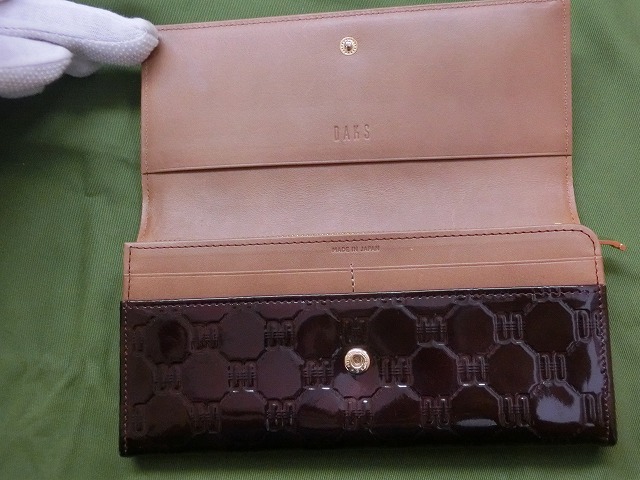 【未使用】ダックス  エナメル  長財布