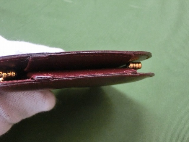 【美品】カルティエ  がま口  コインケース  小銭入れ  マストライン