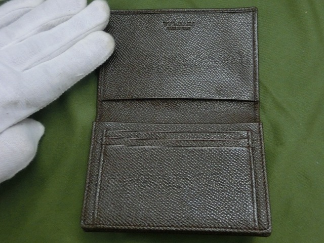 【美品】ブルガリ  名刺入れ  パスケース  レザー