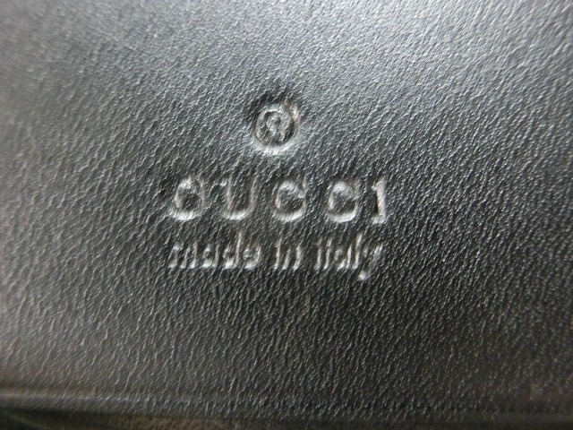 【極美品】グッチ キーケース 138093 6連キーケース グッチッシマ ブラック シルバー金具