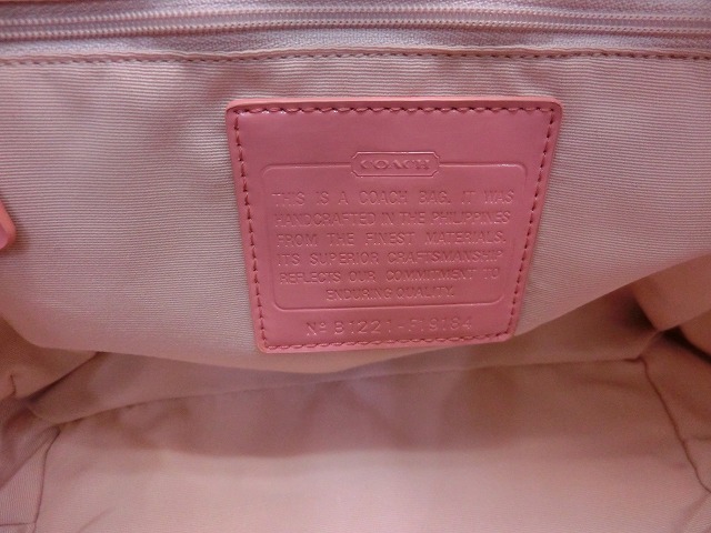 【未使用】コーチ トートバッグ F19184 マルチカラー系 ナイロン ビーチプリント COACH