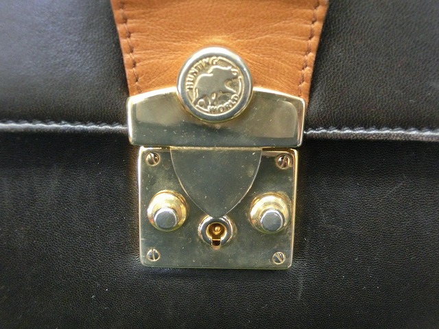 【良品】ハンティングワールド 2way　ビジネスバッグ　ハンドバッグ