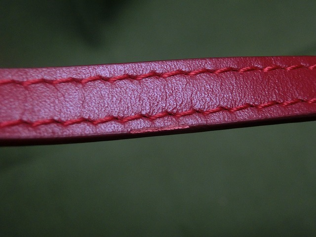 【美品】グッチ アクセサリーポーチ レッド キャンバス GUCC 039-1103 2123