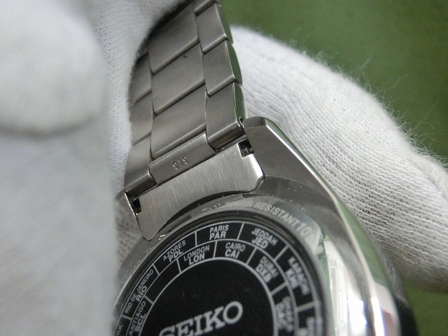 【美品】セイコー  ブライツ  8B54-0AW0  ワールドタイム  電波ソーラー  稼働品　