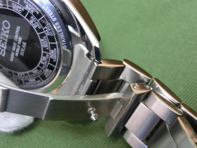 【美品】セイコー  ブライツ  8B54-0AW0  ワールドタイム  電波ソーラー  稼働品　