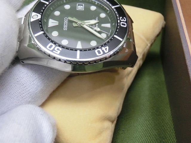 【極美品】セイコー  6R35-00A0 プロスペックス デイト  ダイバー スキューバ  自動巻き メンズ