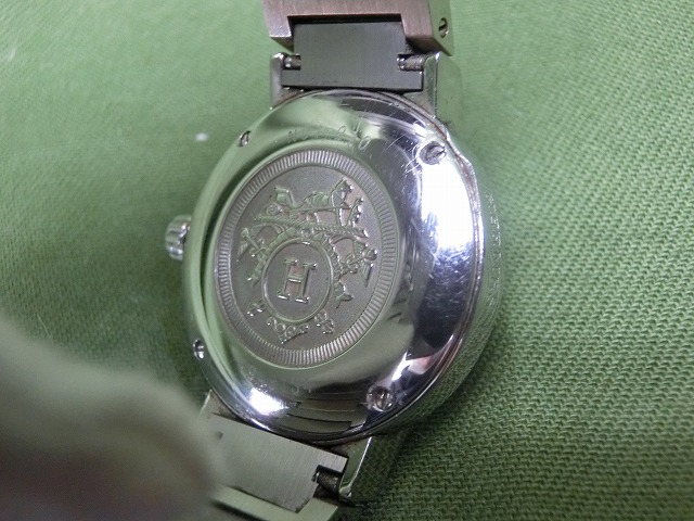 【良品】HERMES(エルメス)ノマード　NO1.210　レディース オートクォーツ