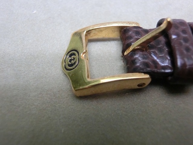 【美品】グッチ  レディース 6000.2.L 2針 クォーツ 腕時計 ゴールド