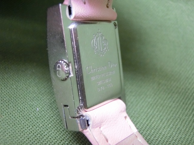 【良品】クリスチャンディオール CD D78-109 クォーツ腕時計