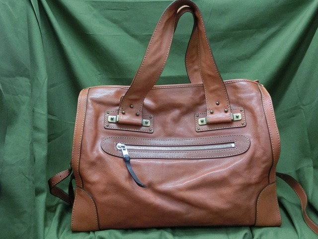 【美品】クロエ  トートバッグ  ビジネスバッグ メンズ 本革使用 撥水加工 ハンドバッグ