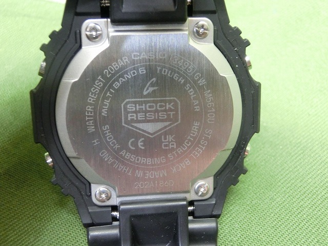 【極美品】カシオ  腕時計 ジーショック GW-M5610U メンズ ブラック