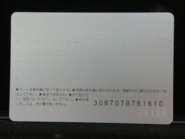 オレンジカード  未使用  観光  風景  JR北海道  天売島  赤岩  NO-0032