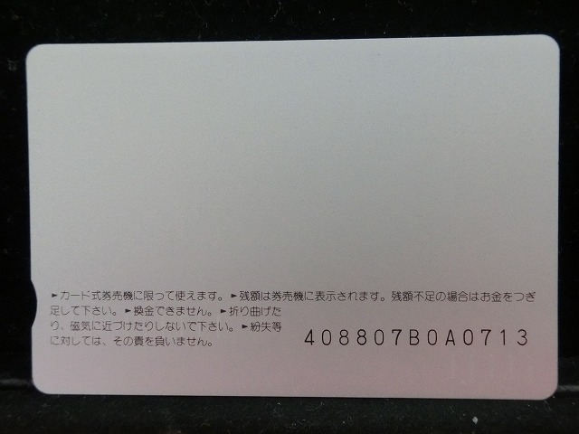 オレンジカード  未使用    JR  九州  セマウル号  日韓共同  電車-0678
