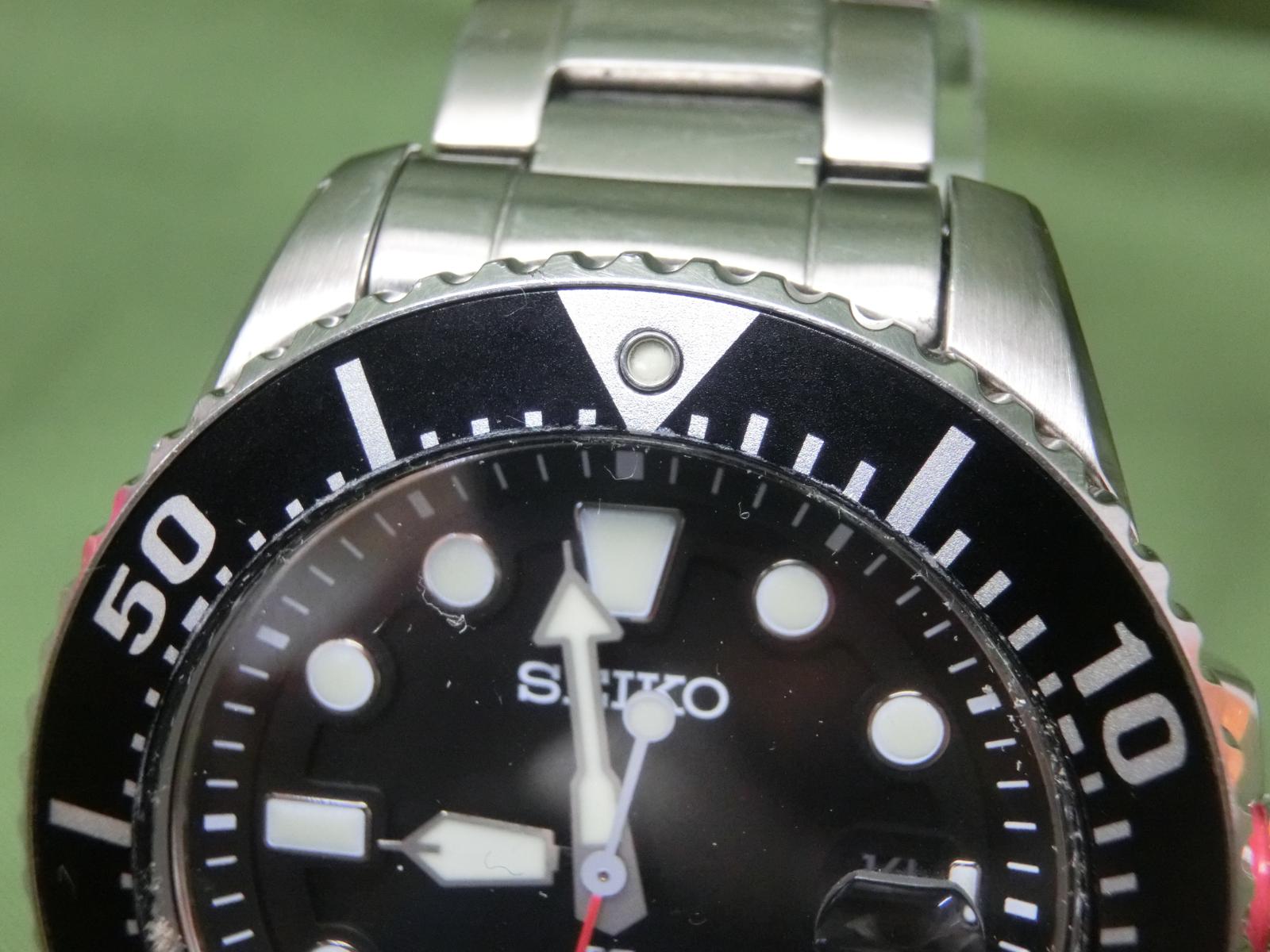 【美品】セイコー プロスペックス ダイバースキューバ V157-0BT0  ソーラー